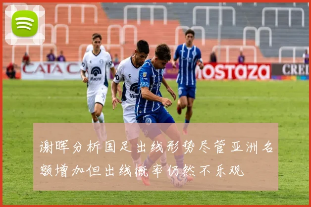 谢晖分析国足出线形势尽管亚洲名额增加但出线概率仍然不乐观