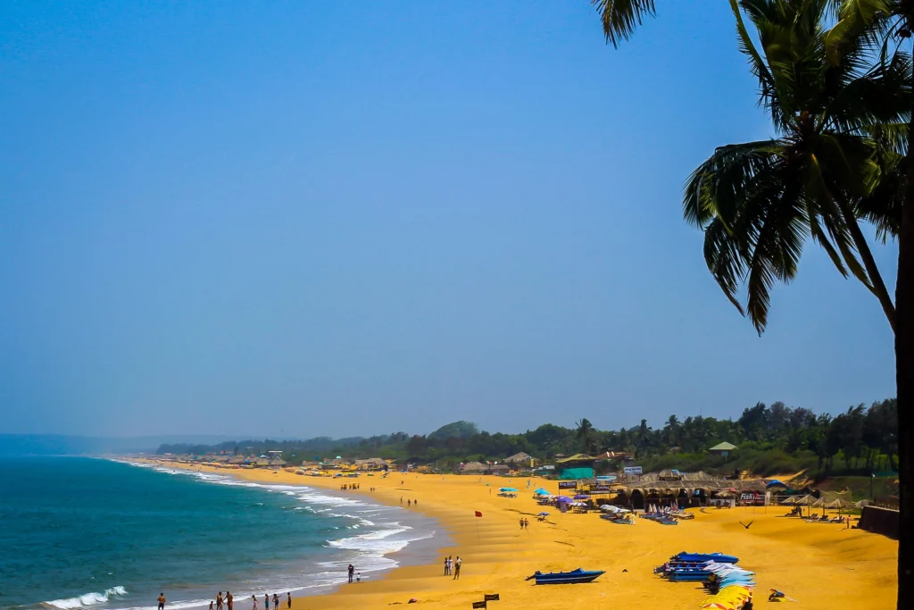 Calangute Beach Goa Me Ghumne ki jagah