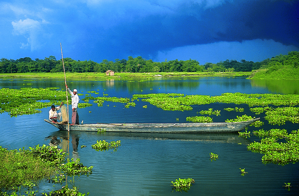 Majuli Assam Mein Ghumne Ke Liye Khubsurat Paryatan Sthal In Hindi - माजुली नदी द्वीप