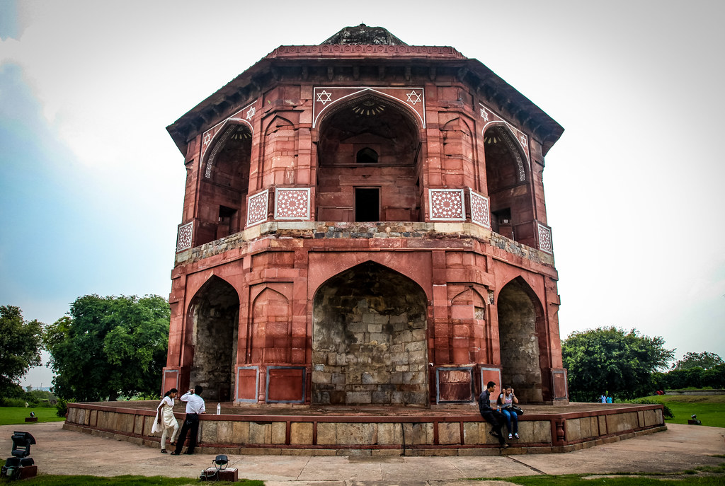 दिल्ली के पुराने किले में स्थित शेर मंडल | Purana Qila In Hindi | old fort In Delhi 